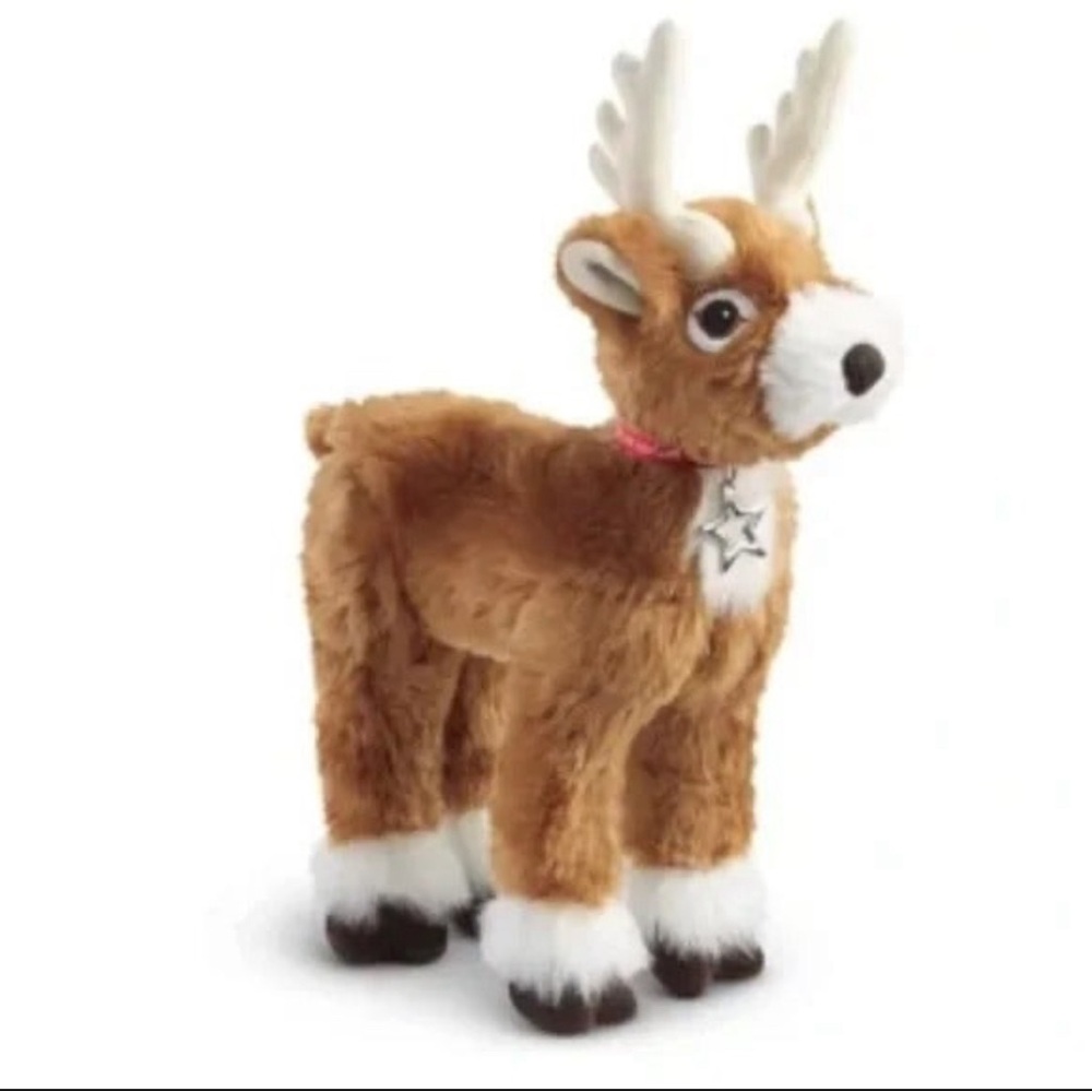 American Girl Doll Holiday Reindeer Plushie Retired